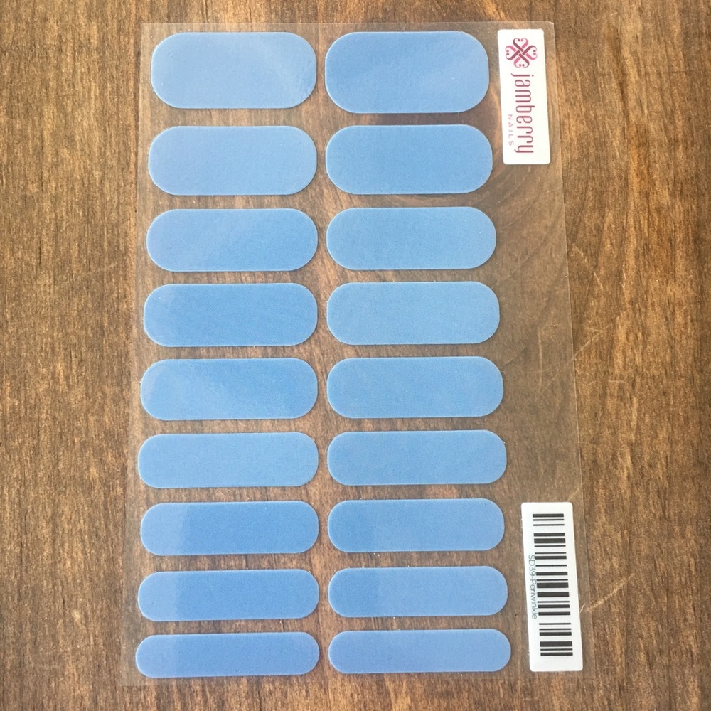 Jamberry *Periwinkle* Retired 2012 Solid Unicorn